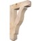 Ekena Millwork Funston Craftsman Smooth Bracket, Douglas Fir, 5 1/2"W x 26"D x 38"H BKT06X26X38FST04SDF - alternate 1